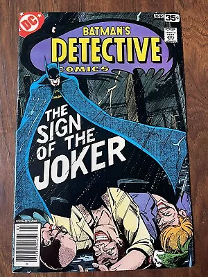 Buy Batman Detective Comics 476 1978 Sign Of The Joker Must See! High Grade • 59.58£