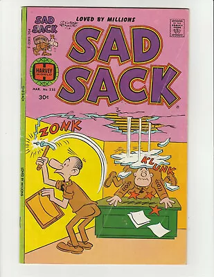 Buy Harvey World Sad Sack # 255 Comic Book (1977) (4.0) Very Good • 9.37£