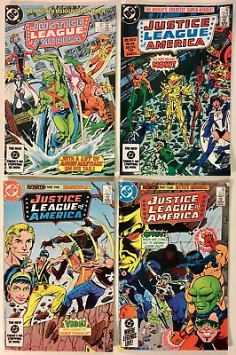 Buy Justice League Of America 228 229 233 236 Lot Of 4 DC Copper Age Comics 1984-85 • 11.94£