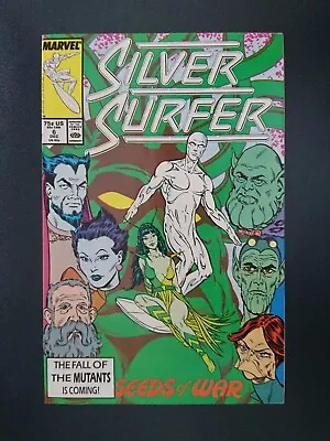 Buy Silver Surfer 6 Vol 3   Near Mint 9.4   Off White Pages  Kree, Mantis GOTG 1987 • 10£