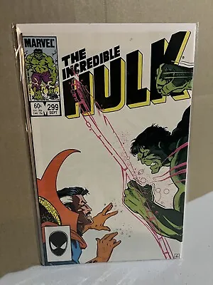 Buy Incredible Hulk 299 🔑1st App MINDLESS HULK 🔥1984 Copper Marvel Comics🔥NM- • 7.11£