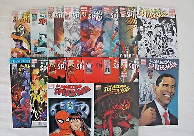 Buy Amazing Spiderman Marvel Comic Lot 18 Issues • 36£