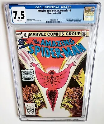 Buy Amazing Spider-man Annual #16 Cgc 7.5 +1st App New Captain Marvel+  • 33.66£