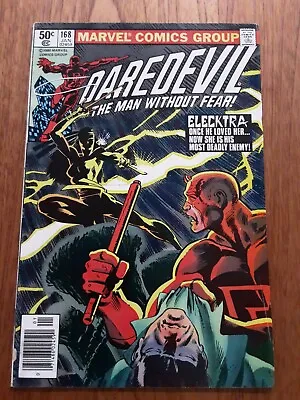 Buy Daredevil #168 - 1st Appearance Of Elektra Newsstand Variant! • 160.70£