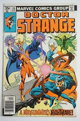 Buy Doctor Strange #34. Apr 1979. Marvel Comics VG • 3.91£