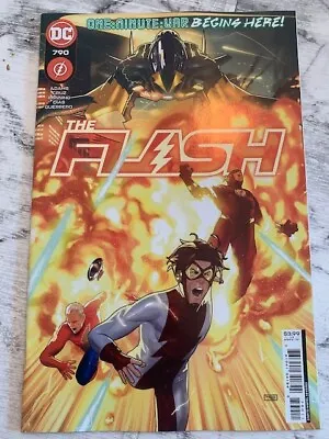 Buy The Flash 790 One Minute War Part 1 Clarke Variant DC 2023 Hot NM 1st Print • 4.99£