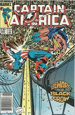 Buy Captain America #292 VF Marvel 1984 1st App/Origin Of Black Crow | Secret Wars • 10.24£