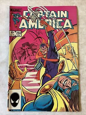 Buy Captain America #294 (Marvel Comics 1984) Paul Neary VF+ • 8.14£