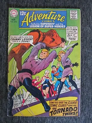 Buy Adventure Comics #373 VG 1st App Tornado Twins Neal Adams Legion Of Super-Heroes • 7.99£