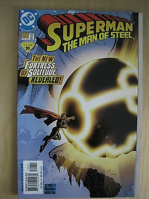Buy SUPERMAN, MAN Of STEEL # 100. 48pgs.Fold Out Covr.NEW FORTRESS OF SOLITUDE. 2000 • 2.29£