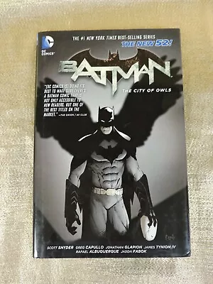 Buy Batman Vol. 2: The City Of Owls (The New 52!) Scott Snyder (2013, Hardcover) • 7.87£