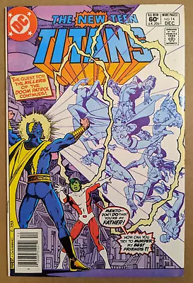 Buy The New Teen Titans #14 - DC - 1981 - Newsstand - George Perez Cover • 2.21£