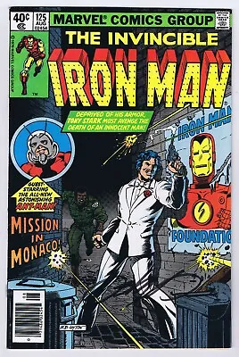 Buy Iron Man #125 VF/NM Signed W/COA Bob Layton 1979 Marvel Comics Bronze • 88.32£