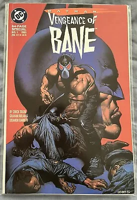 Buy Batman : Vengeance Of Bane #1 1st Appearance Of Bane 1st Printing DC Comics 1993 • 32.99£