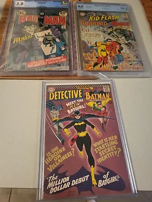 Buy Dc Comic Lot Brave And The Bold 54 Batman 251 Detective Comics 359 1st Batgirl ! • 1,345.27£
