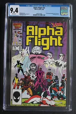 Buy Alpha Flight #33 1st Yuriko As LADY DEATHSTRIKE 1986 X-MEN Wolverine CGC NM 9.4 • 28.45£