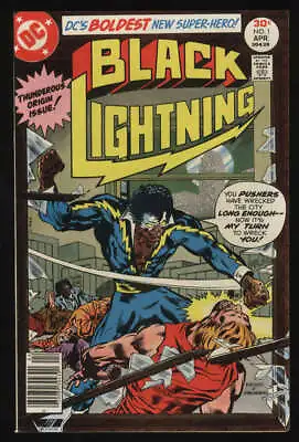 Buy Black Lightning #1 Fine/VF 7.0 White Pgs Newstand 1st Appearance DC Comics • 27.67£