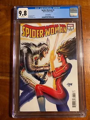 Buy Spider Woman 3 Marvel Comics Variant CGC 9.8 NM+ • 45£