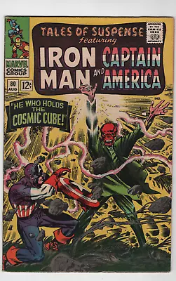 Buy Tales Of Suspense #80 Silver Age Iron Man 2nd Cosmic Cube Red Skull Marvel Comic • 32.16£