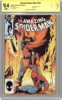 Buy Amazing Spider-Man #261D CBCS 9.4 SS Vess 1985 23-19BB97E-001 • 146.26£
