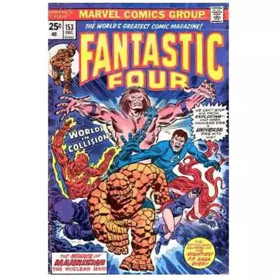 Buy Fantastic Four (1961 Series) #153 In VF Minus Condition. Marvel Comics [j • 15.91£