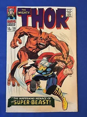 Buy The Mighty Thor #135 FN+ (6.5) MARVEL ( Vol 1 1966) (2) (C) • 32£