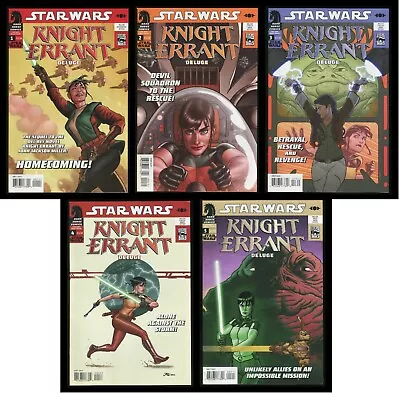 Buy Star Wars Knight Errant Deluge Comic Set 1-2-3-4-5 Lot Old Republic Jedi Sith  • 47.17£