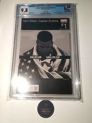 Buy Captain America: Sam Wilson #1 Hip Hop Variant CGC 9.8 A$AP Rocky Mahmud Asrar • 197.11£