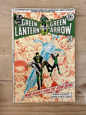 Buy The Green Lantern #86 Sidekick Speedy's Heroin Addiction Story 1971 • 44.95£