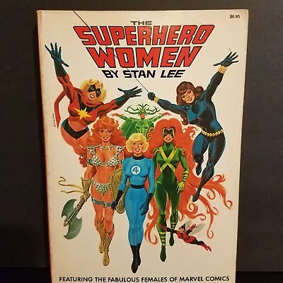 Buy The Superhero Women 1977 Marvel Fireside 1st Print Stan Lee Red Sonja Medusa Cat • 39.52£