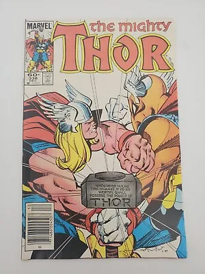 Buy Vtg COMIC BOOK 1983 MIGHTY THOR #338 2nd Appearance BETA RAY BILL UN-GRADED... • 16.06£
