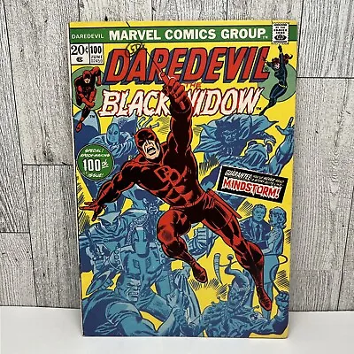 Buy Marvel Comics Daredevil The Black Widow #100 June 1973 • 27.27£
