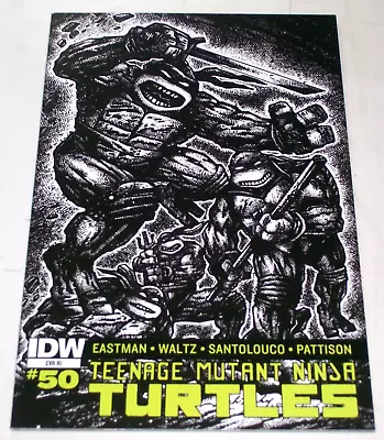 Buy Teenage Mutant Ninja Turtles #50 1:10 Retailer Cover RI Unread NM/Mint IDW 2015 • 19.76£