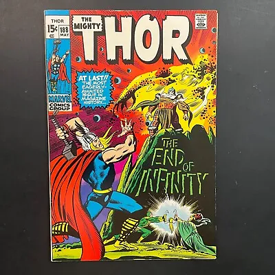 Buy Thor 188 Bronze Age Marvel 1971 Stan Lee Comic Book John Buscema Cover Loki • 23.68£
