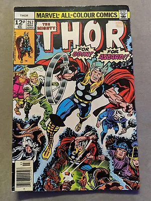 Buy The Mighty Thor #257, Marvel Comics, 1977, FREE UK POSTAGE • 6.49£