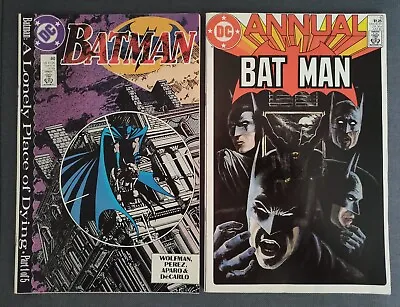 Buy DC Comics - Batman #440 Part 1 Of 5 (1989) & Batman Annual #9 • 10£