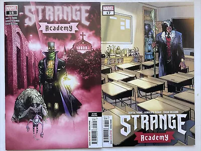 Buy Strange Academy #15 2nd Print Variant Gas Lamp, 17 Main Bro Voodoo 2022 NM • 11.91£