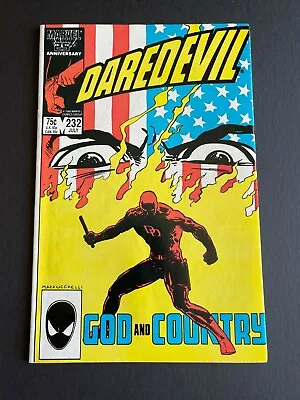 Buy Daredevil #232 -  1st Appearance Of Nuke (Marvel, 1986) VF • 10.31£
