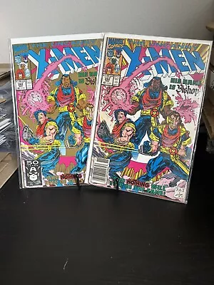 Buy The Uncanny X-Men #282 - 1st And 2nd Printing Two Comic Set (F/VF) • 47.12£