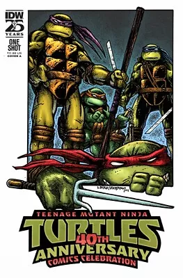 Buy TMNT 40TH ANNIVERSARY SPECIAL #1 ONE SHOT Cover Select  IDW *PRESALE* • 79.05£