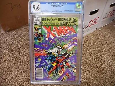 Buy Uncanny X-Men 154 Cgc 9.6 Marvel 1982 Wolverine Storm Starjammers NEWSSTAND Var • 64.24£