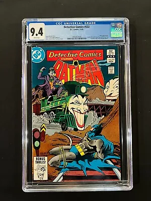 Buy Detective Comics #532 CGC 9.4 (1983) - Batman & Joker App • 110.68£