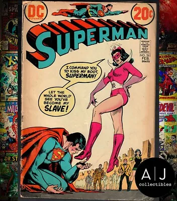 Buy SUPERMAN #261 DC Comics 1973 GD/VG 3.0 Nick Cardy Star Saphire Cover • 32.10£