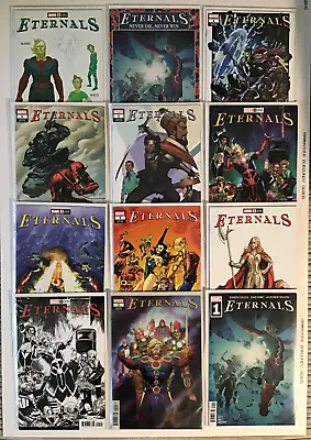 Buy Eternals #1 And  12x #1 Variants Bundle 2021 Marvel Comics • 30£