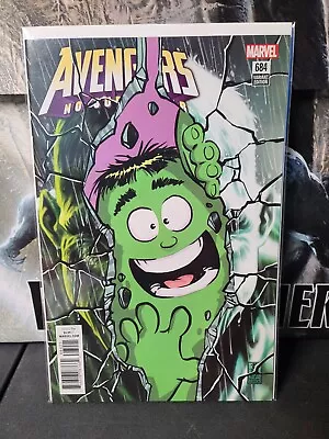 Buy Avengers 684 - Marvel - 2018 - Skottie Young Variant - 1st Immortal Hulk • 11.85£