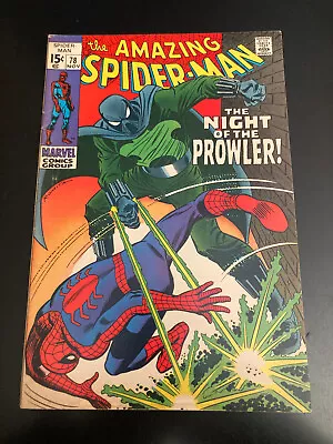 Buy AMAZING SPIDER-MAN #78 (1969) **Key 1st Prowler!** Sharp! Super Bright & Glossy! • 108.38£