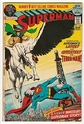 Buy Superman #249 March 1972 VG/F 5.0 DC Comics 1st Terra Man • 8.08£