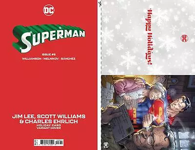 Buy Superman #8 Cvr D Jim Lee Dc Holiday Card Special Edition • 4.99£