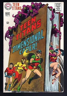 Buy Teen Titans #16 (1st) Cardy - 1968 DC- Sharp VF • 23.98£