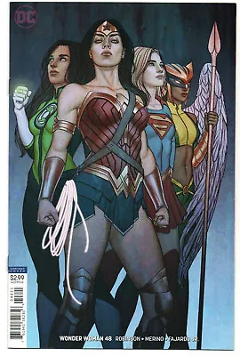 Buy Wonder Woman 48 - Jenny Frison Variant Cover (modern Age 2018) - 9.0 • 19.48£
